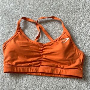 Orange Sports Bra